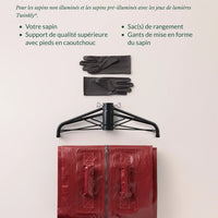 Sapins de Noël artificiels Silverado minces