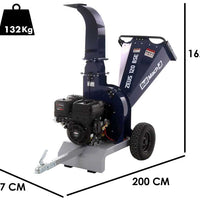 Broyeur thermique professionnel Bullmach Zeus 120 BSE