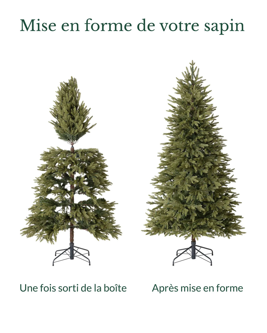Sapins de Noël artificiels Silverado minces