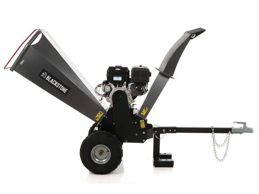 BlackStone BC 1500 LE - Broyeur de branches thermique professionnel - Moteur essence Loncin 12,24 CV Lomibois