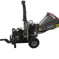 Broyeur de branches thermique tractable Blackstone BSFC 1600 BSE Moteur à essence B&S-Neuf Lomibois