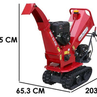 Broyeur autotracté sur brouette à chenilles GeoTech-Pro BMS155 BS - Moteur B&S XR2100 - 7/15 CV - Neuf Lomibois