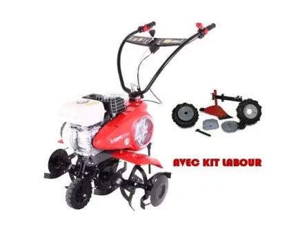 MOTOCULTEUR PUBERT VARIO 40 H C3 AVEC KIT LABOUR Lomibois