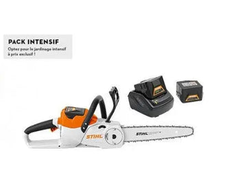 TRONÇONNEUSE STIHL MSA 140 C-B PACK INTENSIF AVEC 2 X AK 30 + AL 101 Lomibois