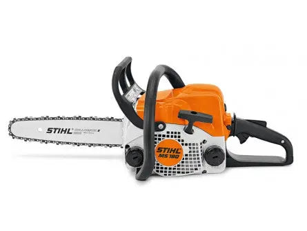 TRONÇONNEUSE STIHL MS 180 AVEC 2 CHAINES D'ORIGINE Lomibois